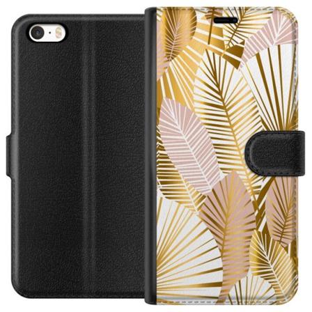 Apple iPhone SE (2016) Lompakkokotelo Kulta
