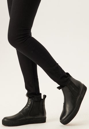 Canada Snow Mount Verm Leather Black Vaatteet