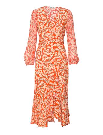 Emmett Polvipituinen Mekko Monivärinen/Kuvioitu Diane Von Furstenberg