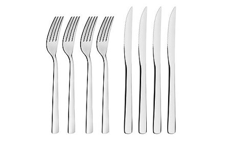 TRAMONTINA BIFFBESTIKK 8 DELER BLANK