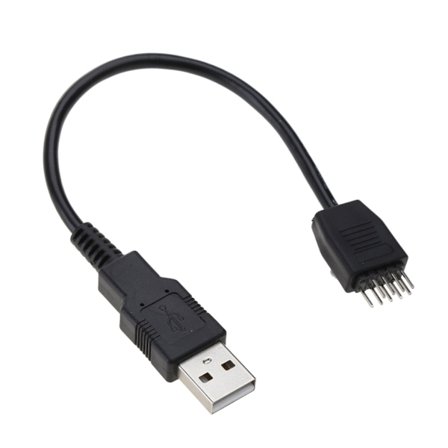 USB 9 ben han til USB type A han bundkort adapter konverter kabel