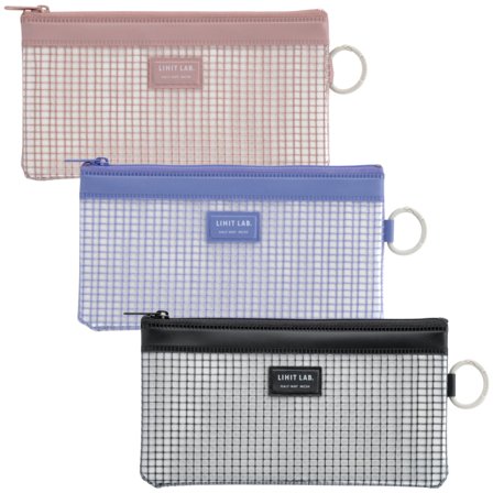 Lihit Lab Pouch Mesh 110x200mm Lilac Blue