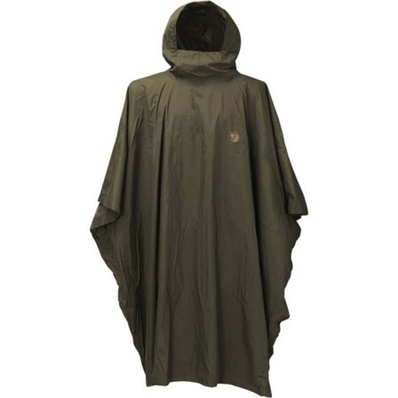 Fjällräven Poncho Men rain jackets Green OneSize