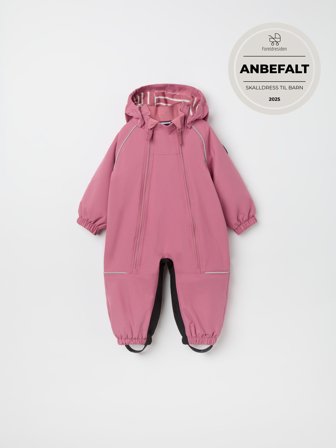 Wasserdichter, gefütterter 2in1 Shelloverall - 74 - kinderbekleidung - pink - Polarn O. Pyret