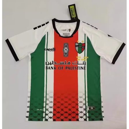 Palestina fotbollströja 2023/24 Hemmatröja Bortatröja Svart XL XL XL