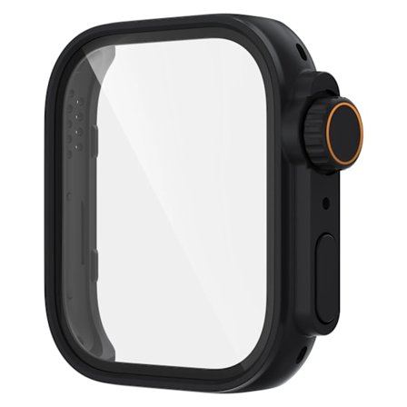 Change To Ultra Fodral för Huawei Watch Fit 4 Härdat Glas skydd + Skärmskydd för Huawei Watch Fit 4 Pro Uppgradera till Ultra