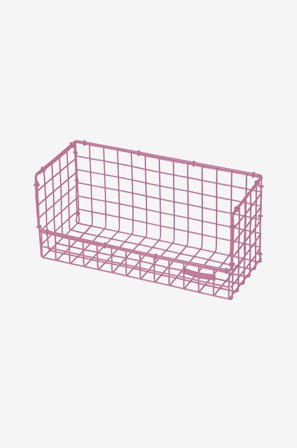 Loft24 - Væghylde Metal Medium Wire - Rød - Hylder & opbevaring - Fra Homeroom
