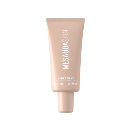 Mesauda Beauty MESAUDASKIN HYDRAWARE - Fluido SPF50 Idratante 50ml - Crema viso giorno idratante