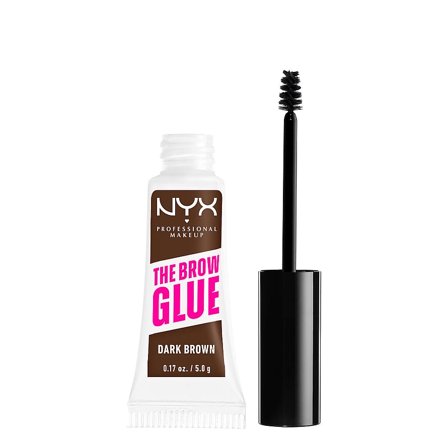 NYX PROFESSIONAL MAKEUP The Brow Glue Instant Brow Styler 04 Dark Brown, Makeup, Øjenbryn, Øjenbrynsgel
