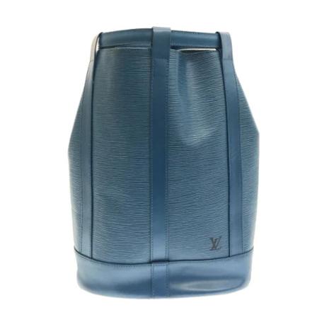 Louis Vuitton Vintage Pre-owned Læder rygsaekke Blå, Dame Vintage Tasker, Størrelse: ONE Size