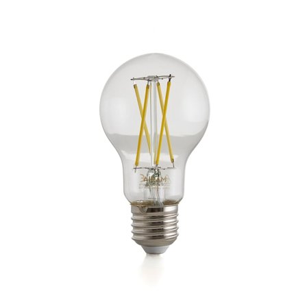 LED-lampa, E27, 2,2W, 3000K, extra lång livslängd, globformad klar