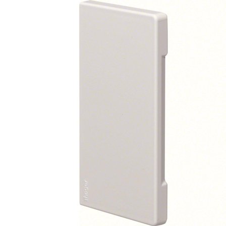 Hager BR6513069016 Ändstycke för fönsterbänkskanal, 68x130 mm, Installationsmaterial