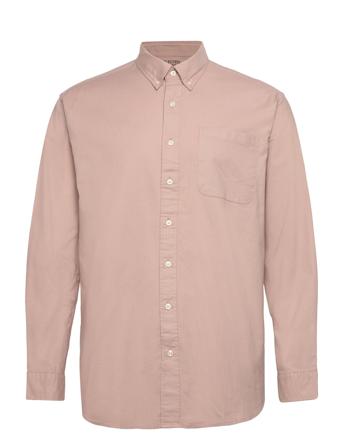 Slhregrick-Ox Shirt Ls Noos Skjorte Uformell Rosa Selected Homme*Betinget Tilbud