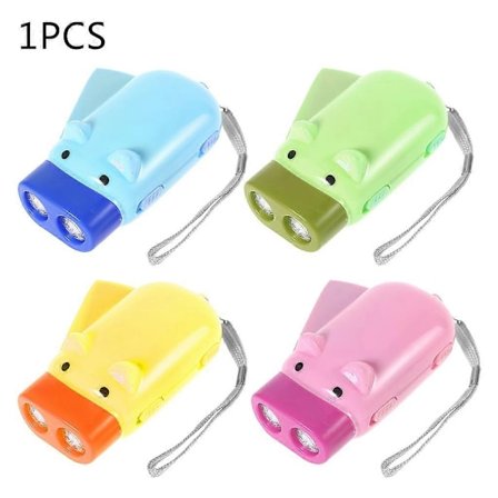 Power Pig 2 LED Ficklampa Vridgenerator - WELLNGS