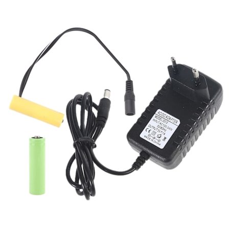 Universal 3V AM3/LR6/AA batterieliminatorer EU/US/UK Powered Kabel Byt ut 2st 1,5V AA storlek batterikabel