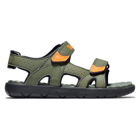 Timberland Kid's Perkins Row 2-Strap Children sandals Green 27