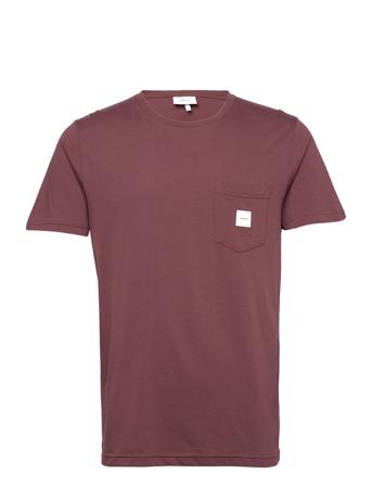 Square Pocket T-Shirt T-shirts Short-sleeved Lila Makia