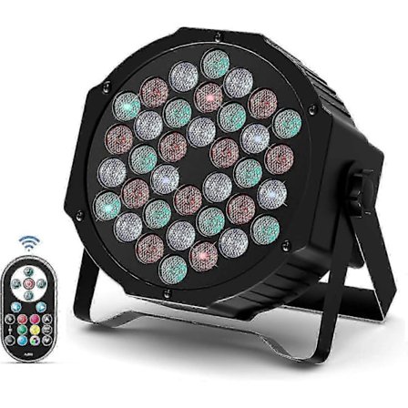 2025 36 Par Led Projektori Diskovalo RGB DMX512 Kaukosäätimellä Auto/Ääni/Master-Slave Lava Valaistus DJ Juhliin Baari Bändi Häät Halloween Ch