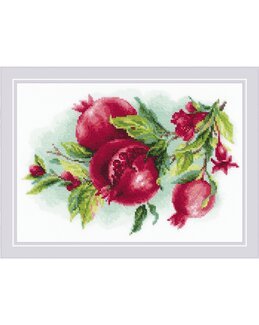 Stickpackung Bild Granatapfel