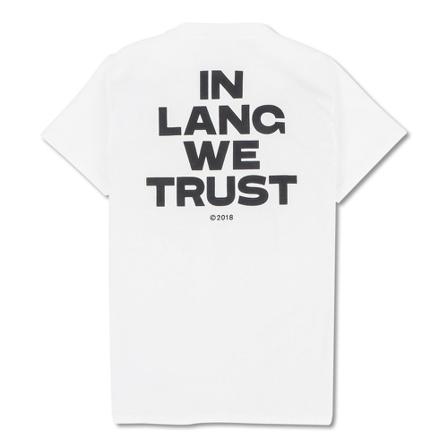 Helmut Lang Tee Med Print Hvid, Herre T-shirts