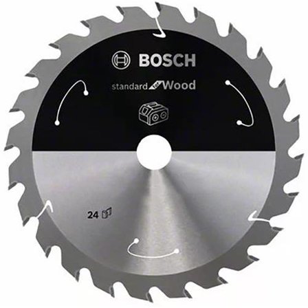 Bosch Standard for Wood Sågklinga 140x1,5x12,7 mm, 24T 140x1,5x12,7 mm, 24T, Såga