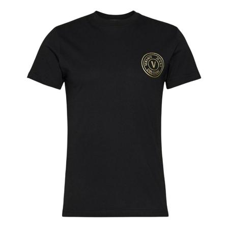 Versace Jeans Couture - T-shirts - Svart - Herr - Storlek: 2xl, Herr, Storlek: 2XL