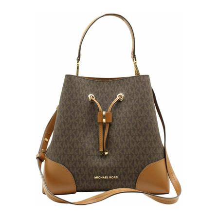 Michael Kors Pre-owned, Pre-owned Bucket Bags Bruin, Dames, Maat:ONE Size