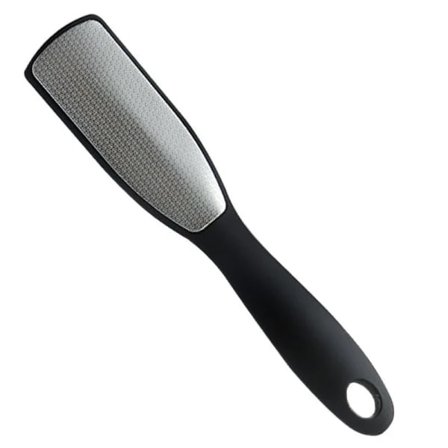 Fodfil Professionel Fodrasp Pedikyrværktøj Dobbeltsidet Rustfrit Stål