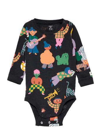 Body People Aop Bodies Long-sleeved Multi/mönstrad Lindex