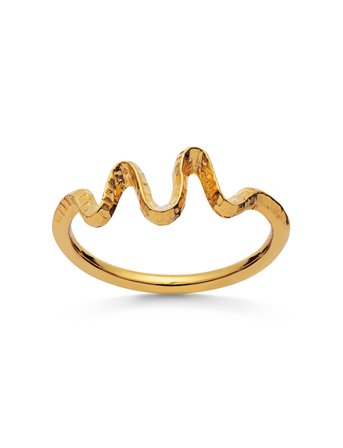 Maanesten Sonar Ring - Gold - 55