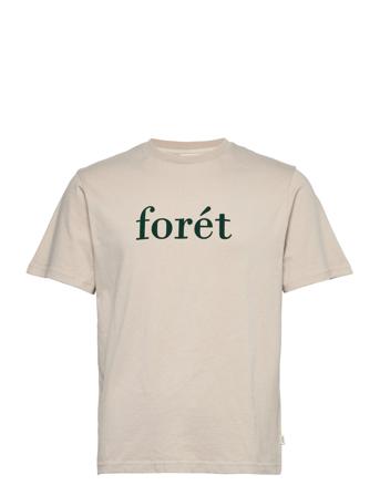 Resin T-Shirt T-shirts Short-sleeved Creme Forét