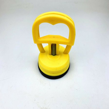 Auton ja muiden kolarivaurioita poistava imukuppi, 4 kpl, keltainen pieni