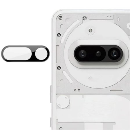 SKALO Nothing Phone (3a) 3D Karkaistu Lasi kameroille - Musta