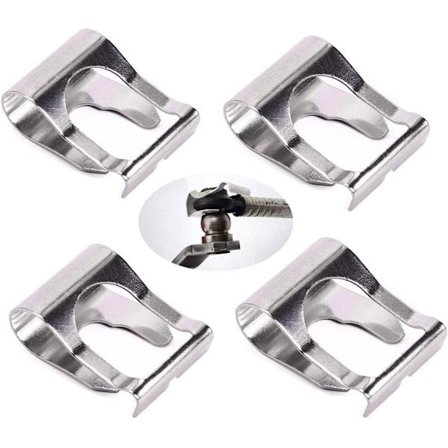 4 st Wiperarm-Reparationsklämmor Wiperarmklämma Wiper Mot