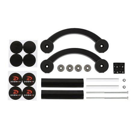 3D Printer Filament Spole Holder Materiale Hylder Fast sæde 3D Printing Rack Bakke Ikke justerbart beslag