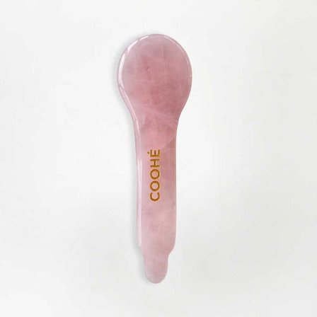 COOHÉ Eye Relief Spoon Rose Quartz, Skincare, Ansigtsbehandling, Gua Sha