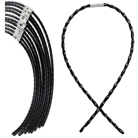 Pakke med 10 ekstra stærke liner F016800431 til AFS 23-37 buskrydder spoler af line til AFS 23-37 buskrydder, 37x3,5 mm--