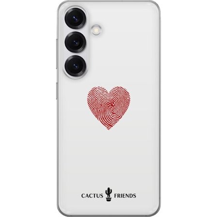 Kompatibel Mobilcover til Samsung Samsung Galaxy S25 Cactus and Friends - Fingerprint Love