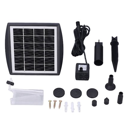 Sun Power Pump, Solar Pump Water Fountain Solar Water Pump Solar Panel Pump Top of the Line
