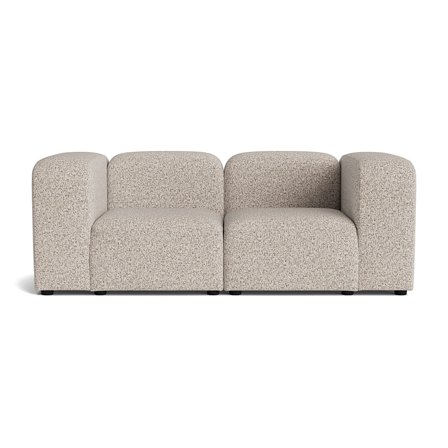 Milo 2 personers sofa - Puente Lys Greige - 200x100x72 - Sofa, 2 personers sofa