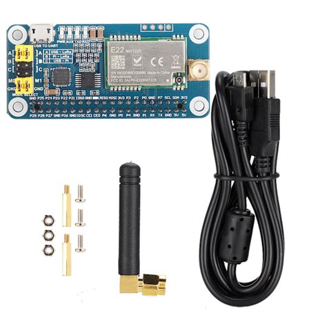 SX1262 915MHz for LoRa HAT USB til UART Chip 4 LED-indikatorer Udvidelseskort til Raspberry Pi