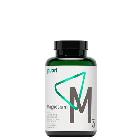Puori Magnesium & Zink Vegan M3 180 kapslar
