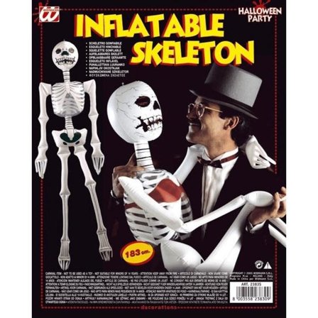 Uppblåsbar skelett Halloween