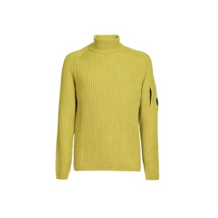 C.p. Company, Turtlenecks Geel, Heren, Maat:M
