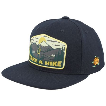 SQRTN - Svart snapback Keps - Hike Cap Black Snapback @ Hatstore