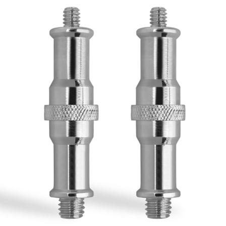 2 kpl:n lampunpitimen sovitin 3/8" - 1/4"" kierteinen sovitin kameran jalustan mikrofonipitimelle"