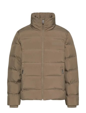 Calvin Klein Ls Quilted Bonded Channel Hd Puf - Beige - XXL