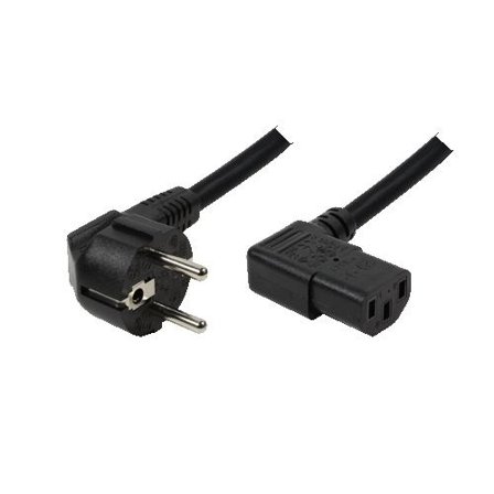 LogiLink Power Cord Schuko-C13 black 2m