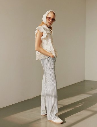 Sofie Schnoor Hazelsw Top - Cream - 42