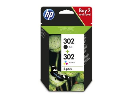 HP Bläckpatron X4D37AE 302 2/fp - Lyreco - Toner och bläck > Bläckpatroner > Bläckpatroner HP
